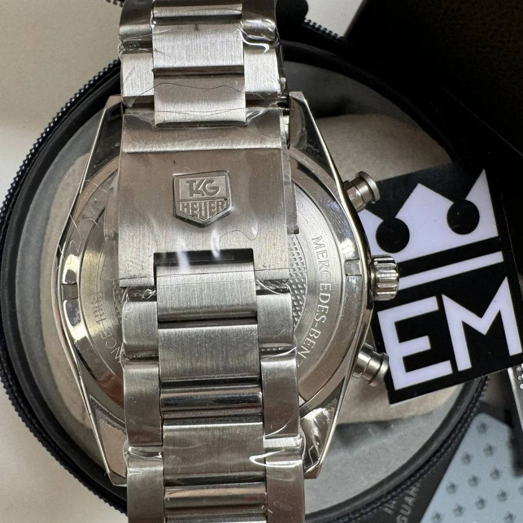 TH Carrera Chronograph – Emerald Green – Stainless Steel Bracelet