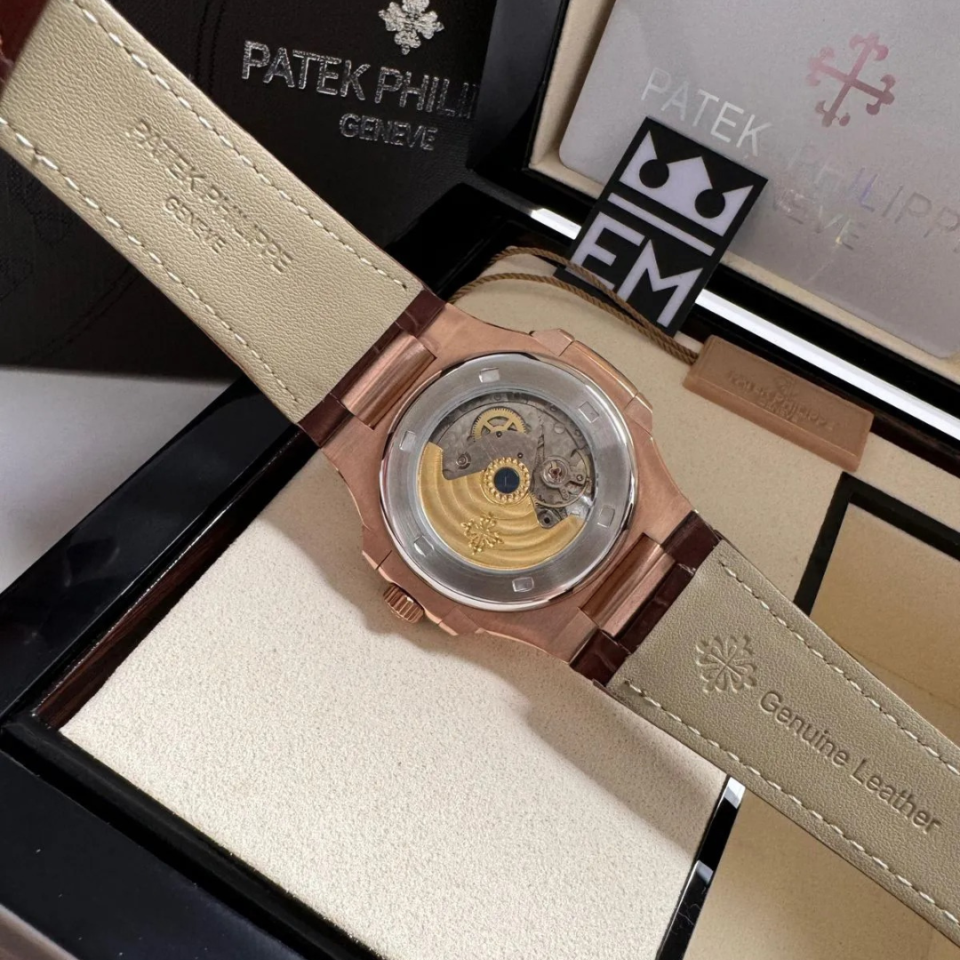 PP Nautilus Rose Gold Brown Automatic